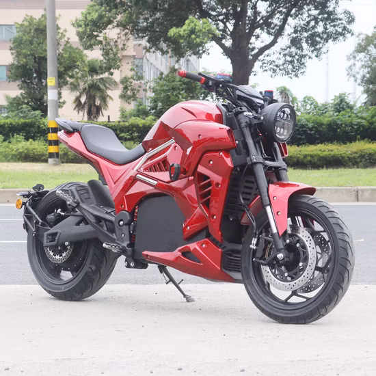 Scooter elétrica de alta velocidade com ciclomotor 72V 2000W 65km/H motocicleta elétrica elétrica rápida