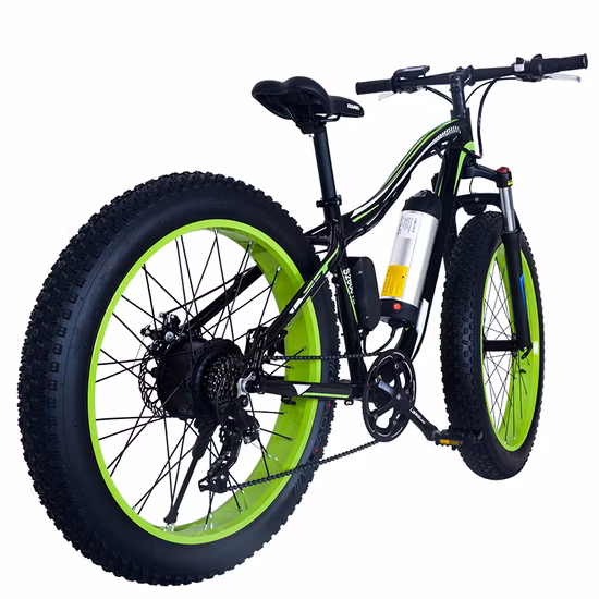 Motocicleta elétrica adulta sem escova de 26 polegadas e bicicleta elétrica com preço de fábrica